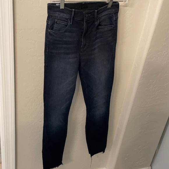 MOTHER “Stunner Zip” 2-Step Fray, Last Call, Size 25 Worn Once - Picture 1 of 4